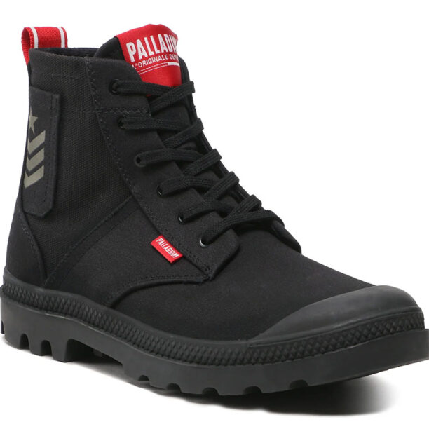 Palladium Pampa Hi Army Black preţ