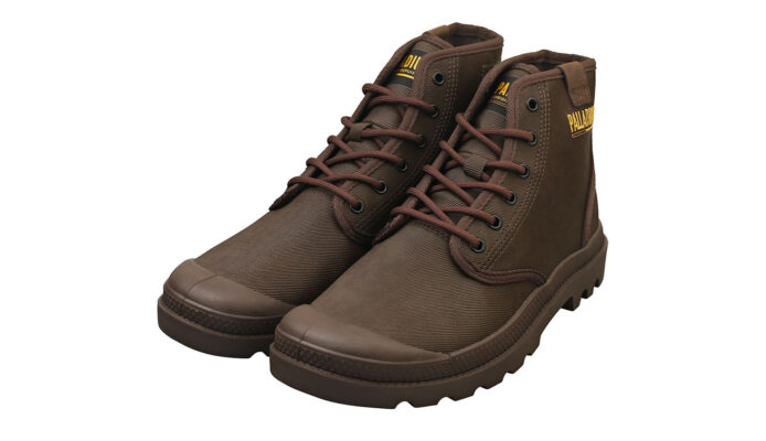 Palladium Pampa Hi Coated Dark Cocoa preţ