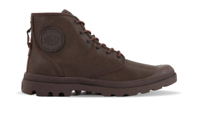 Palladium Pampa Hi Coated Dark Cocoa