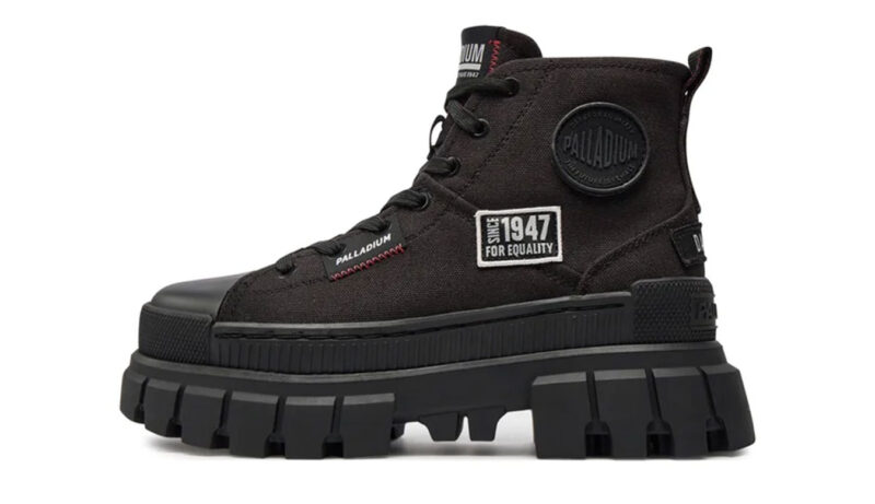 Palladium Revolt Hi Patch Black preţ