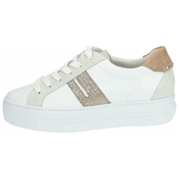 Paul Green Sneaker low  auriu - roz / alb