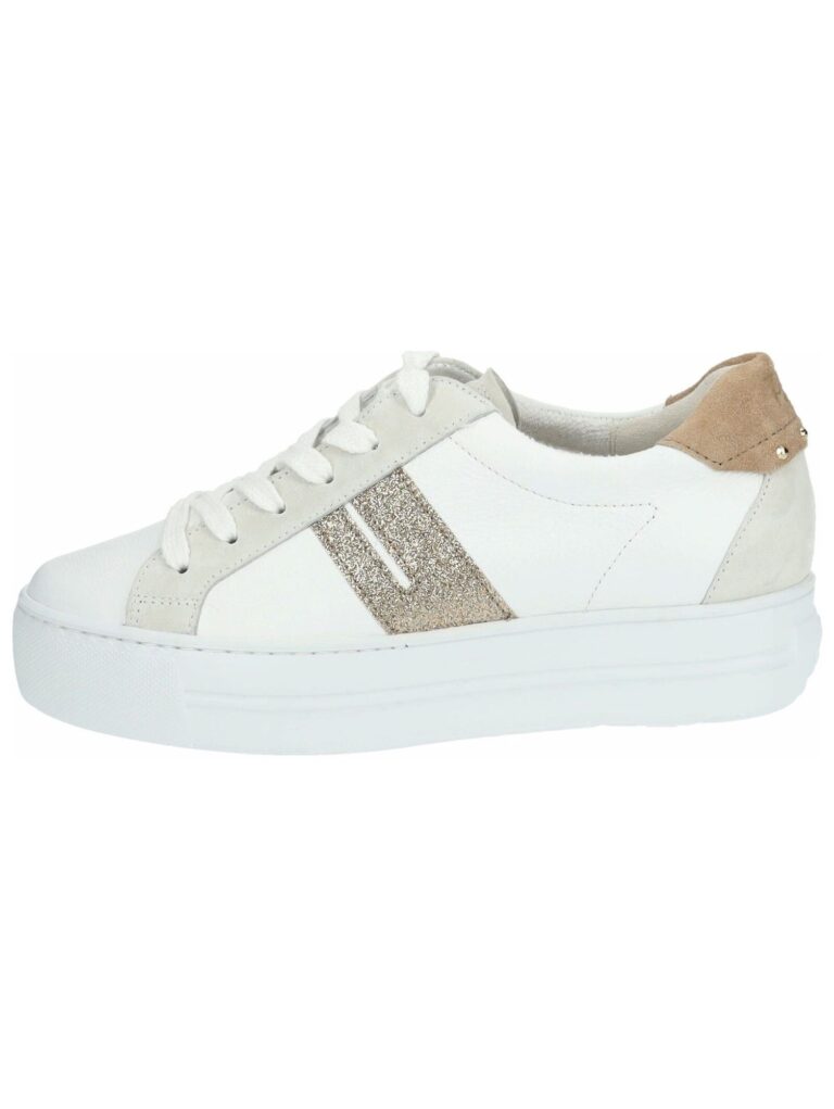 Paul Green Sneaker low  auriu - roz / alb