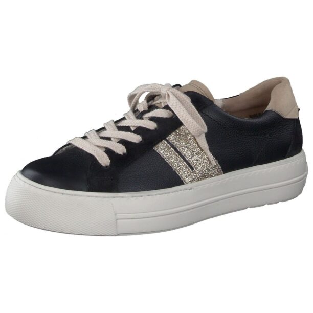 Paul Green Sneaker low  brocart / auriu / negru