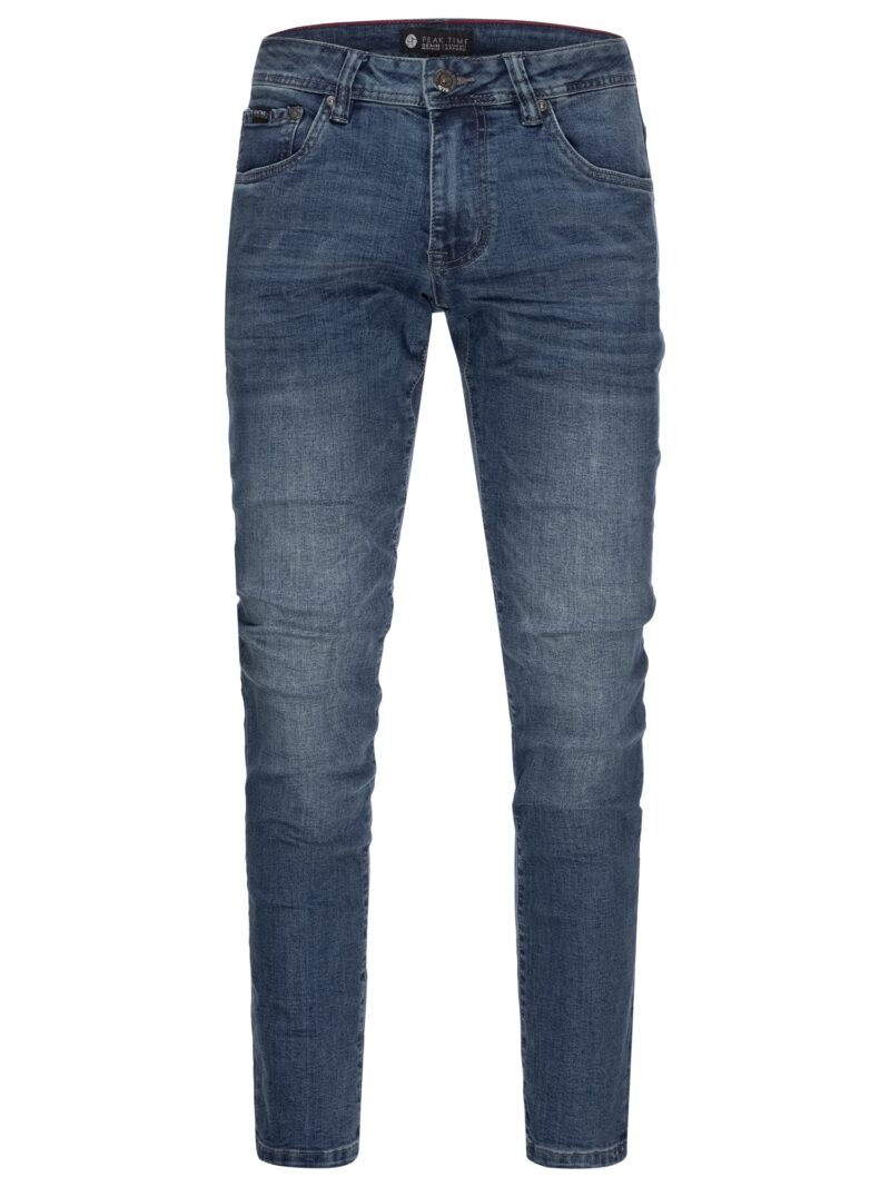 Peak Time Jeans  albastru denim