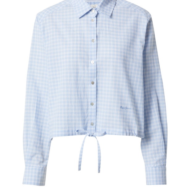 Pepe Jeans Bluză 'EDILIA'  albastru pastel / albastru deschis