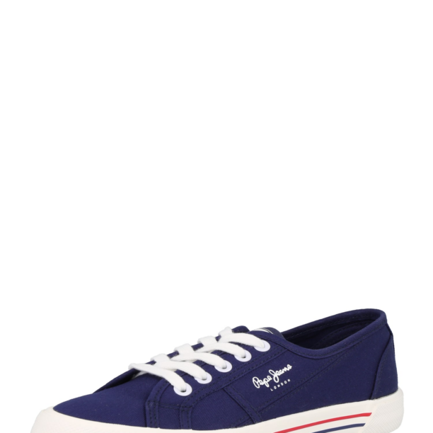 Pepe Jeans Sneaker low 'Brady'  albastru închis / alb