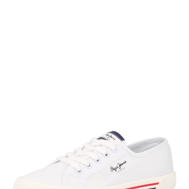 Pepe Jeans Sneaker low 'Brady'  negru / alb