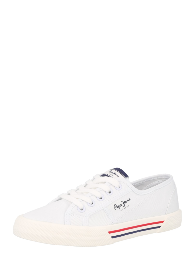 Pepe Jeans Sneaker low 'Brady'  negru / alb