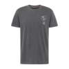 Pepe Jeans Tricou 'Alford'  gri metalic / alb