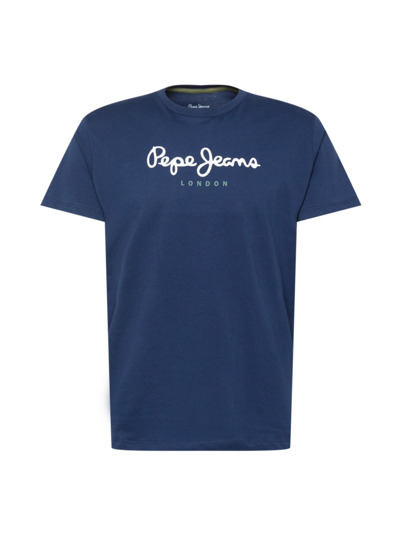 Pepe Jeans Tricou 'EGGO'  bleumarin / gri