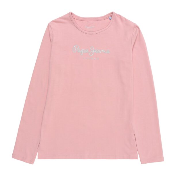 Pepe Jeans Tricou 'Hana'  rosé / argintiu