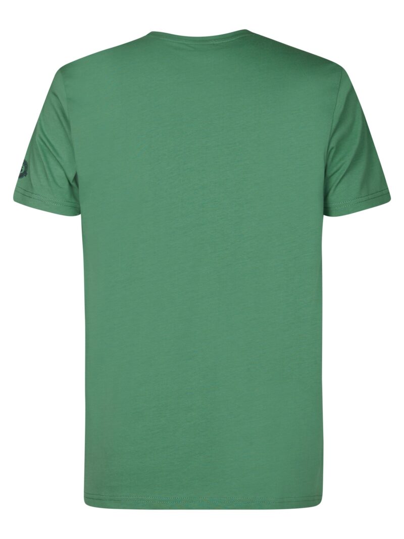 Petrol Industries Tricou  bleumarin / verde stuf