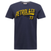 Petrol Industries Tricou  galben / gri grafit / negru / alb