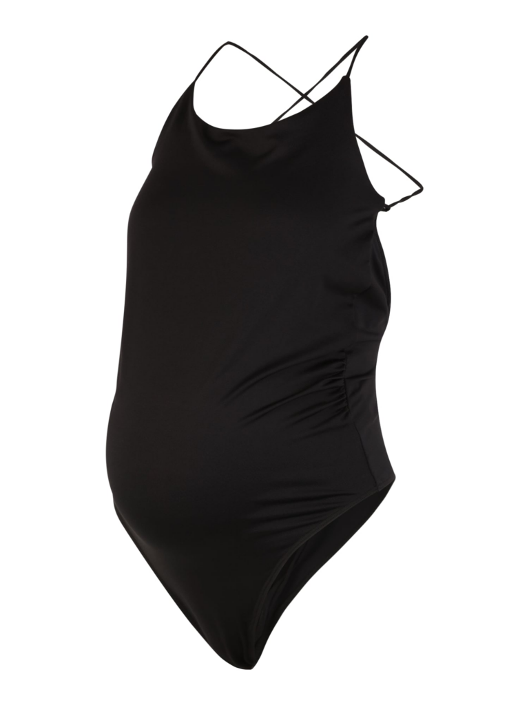 Pieces Maternity Tricou body 'MYRNA'  negru