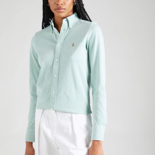 Polo Ralph Lauren Bluză  maro / verde pastel