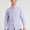 Polo Ralph Lauren Cămașă  indigo / roșu deschis / alb