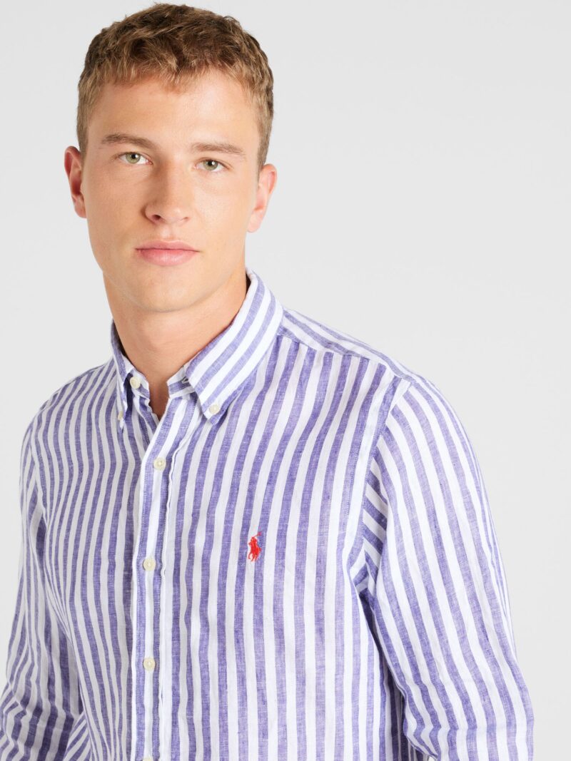 Preţ Polo Ralph Lauren Cămașă  indigo / roșu deschis / alb