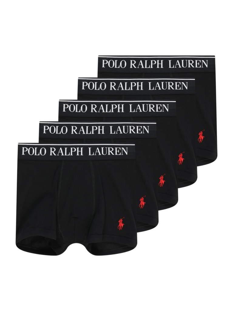 Polo Ralph Lauren Chiloţi  roși aprins / negru / alb