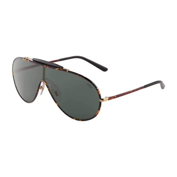 Polo Ralph Lauren Ochelari de soare '0PH3132'  maro / verde închis