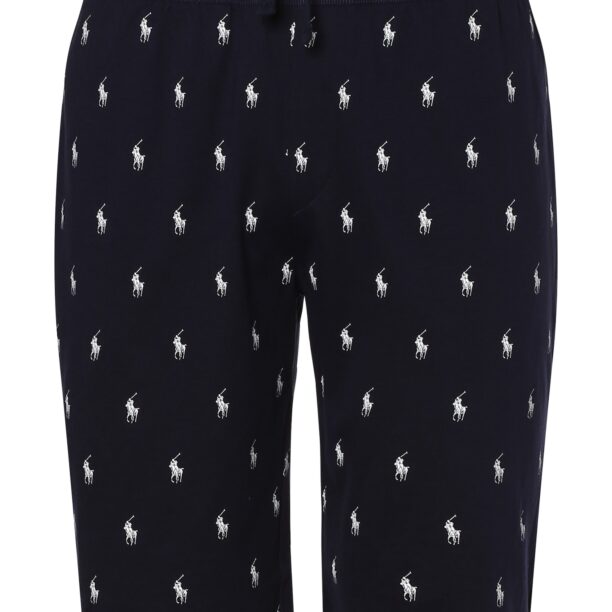 Polo Ralph Lauren Pantaloni de pijama  negru / alb