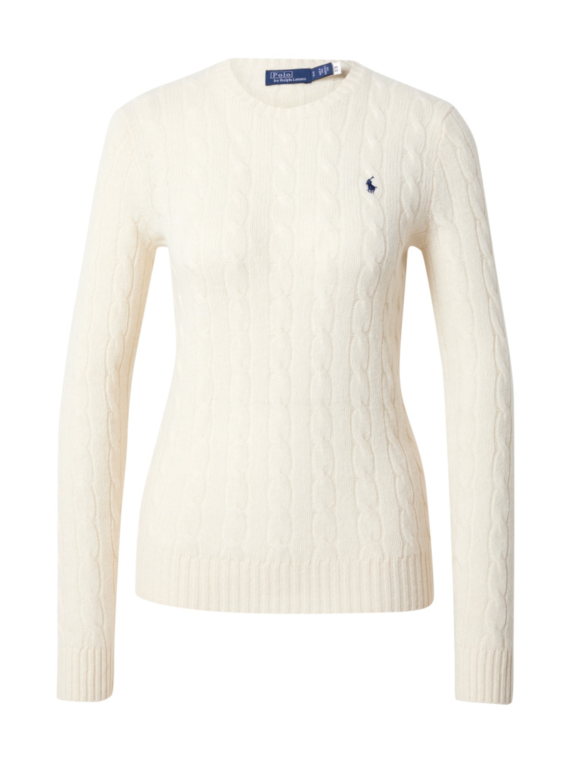 Polo Ralph Lauren Pulover 'Julianna'  crem / bleumarin