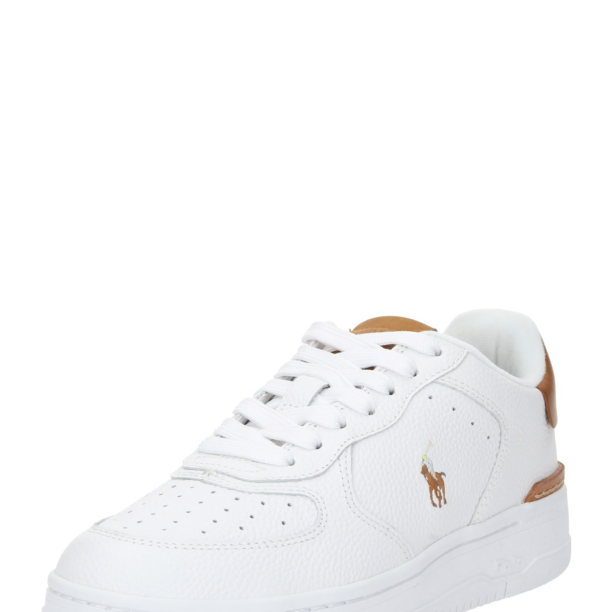 Polo Ralph Lauren Sneaker low 'MASTERS'  maro caramel / alb