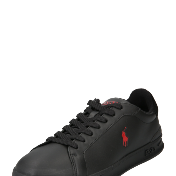 Polo Ralph Lauren Sneaker low  roșu rodie / negru