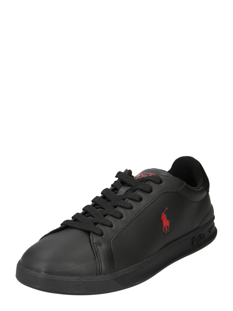 Polo Ralph Lauren Sneaker low  roșu rodie / negru