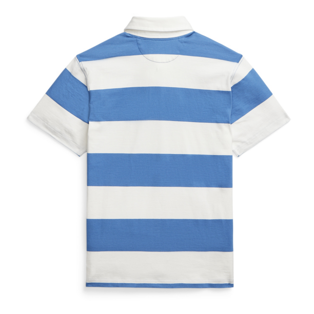 Polo Ralph Lauren Tricou 'RUGBY'  albastru denim / alb