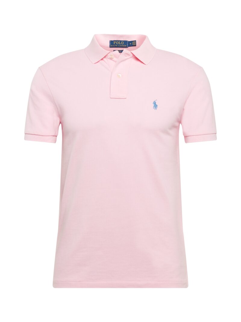 Polo Ralph Lauren Tricou  albastru deschis / roz pal