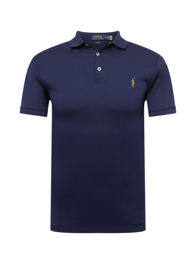 Polo Ralph Lauren Tricou  albastru marin / auriu