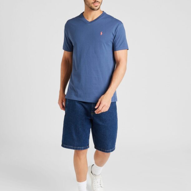 Polo Ralph Lauren Tricou  albastru / portocaliu piersică preţ