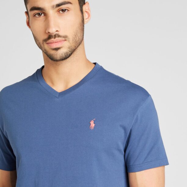 Polo Ralph Lauren Tricou  albastru / portocaliu piersică