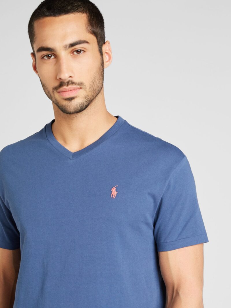 Polo Ralph Lauren Tricou  albastru / portocaliu piersică