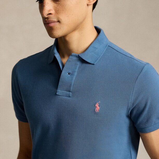 Preţ Polo Ralph Lauren Tricou  albastru regal / portocaliu somon