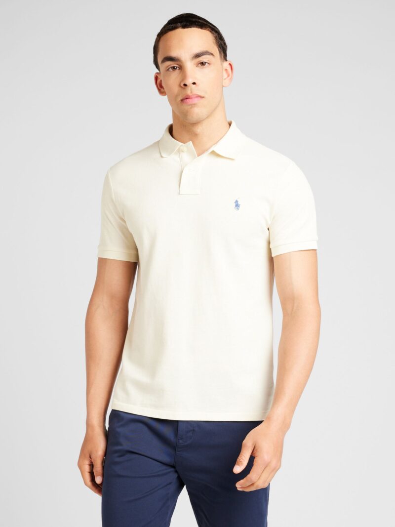 Polo Ralph Lauren Tricou  bleumarin / galben deschis