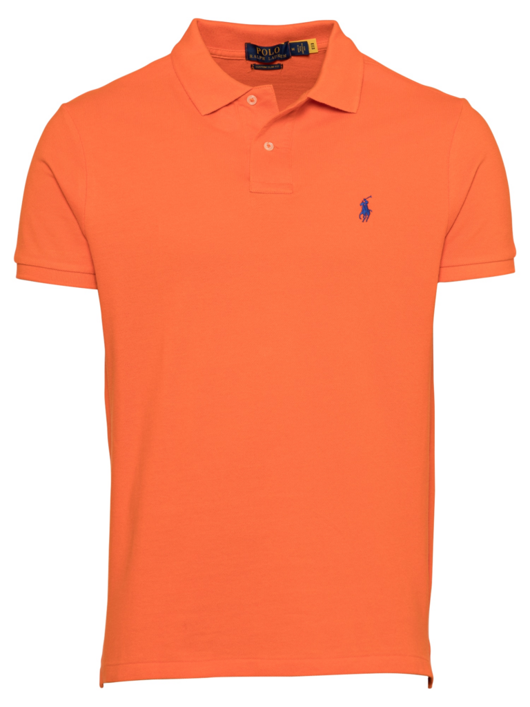 Polo Ralph Lauren Tricou  bleumarin / portocaliu