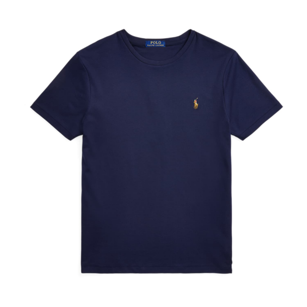 Polo Ralph Lauren Tricou  crem / bleumarin / maro / roșu