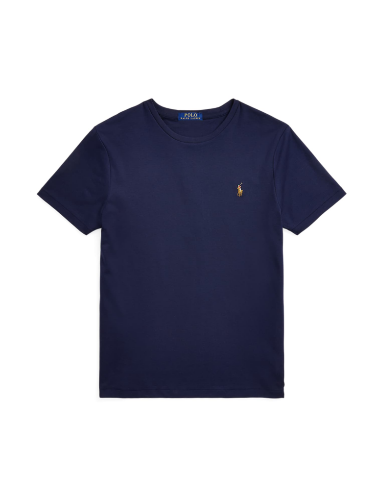 Polo Ralph Lauren Tricou  crem / bleumarin / maro / roșu