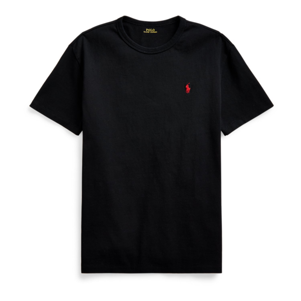 Polo Ralph Lauren Tricou  roșu deschis / negru