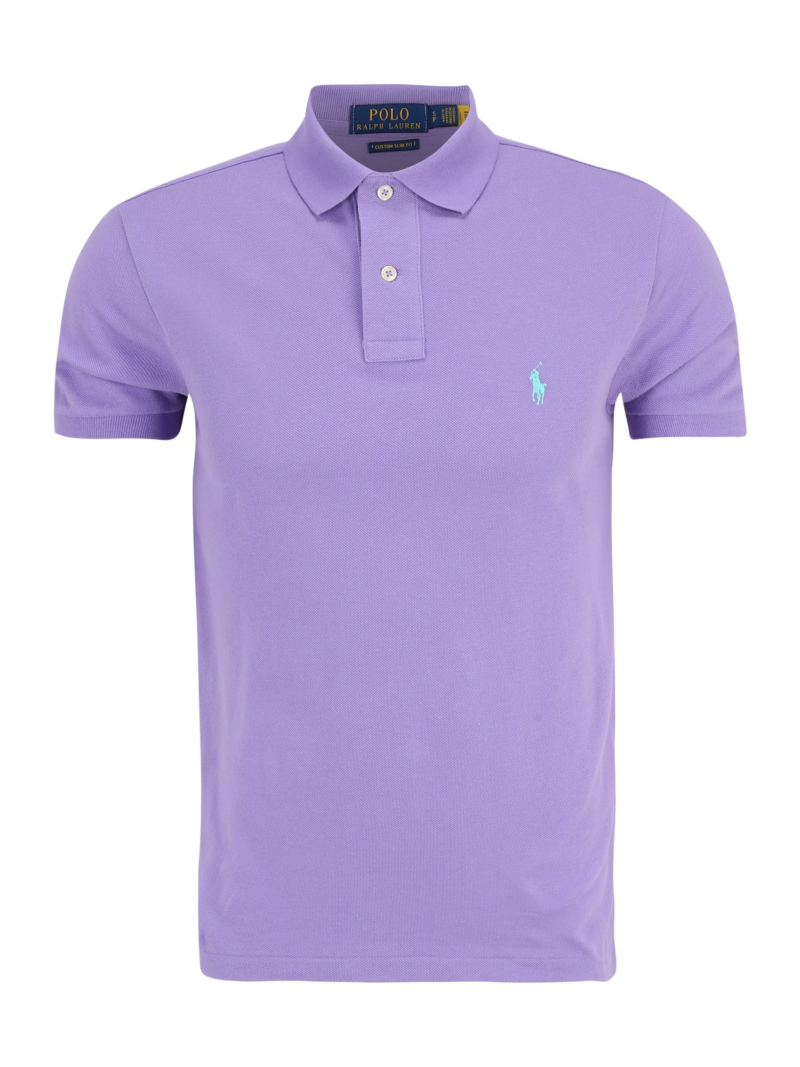 Polo Ralph Lauren Tricou  verde jad / mov deschis