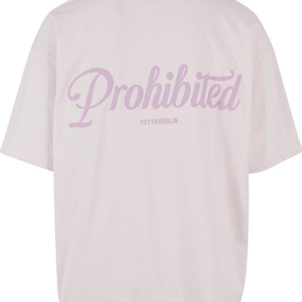 Prohibited Tricou  mov liliachiu / roz pastel