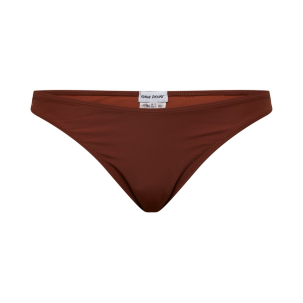 Public Desire Curve Slip costum de baie  maro pueblo