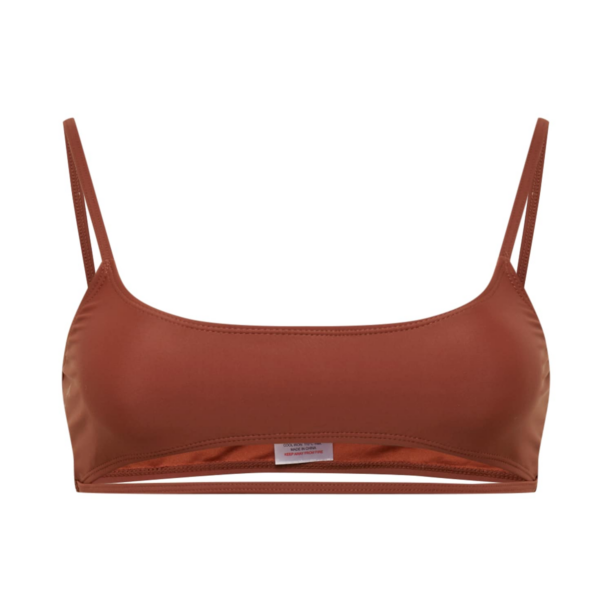 Public Desire Curve Sutien costum de baie  maro caramel