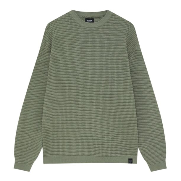 Pull&Bear Bluză de molton  verde