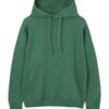 Pull&Bear Bluză de molton  verde închis