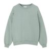 Pull&Bear Bluză de molton  verde pastel