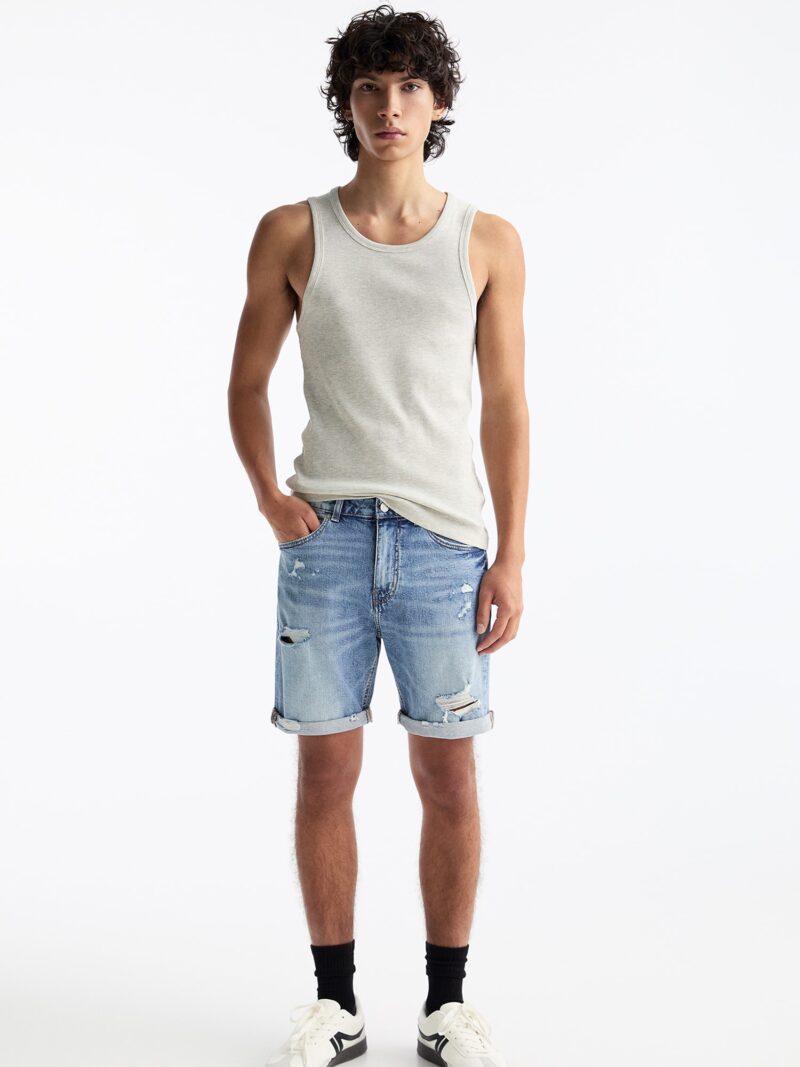 Preţ Pull&Bear Jeans  albastru denim