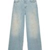 Pull&Bear Jeans  albastru deschis / portocaliu