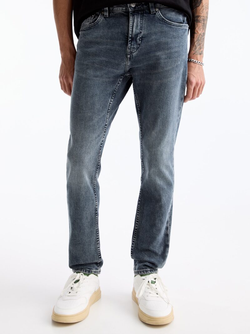 Pull&Bear Jeans  gri închis